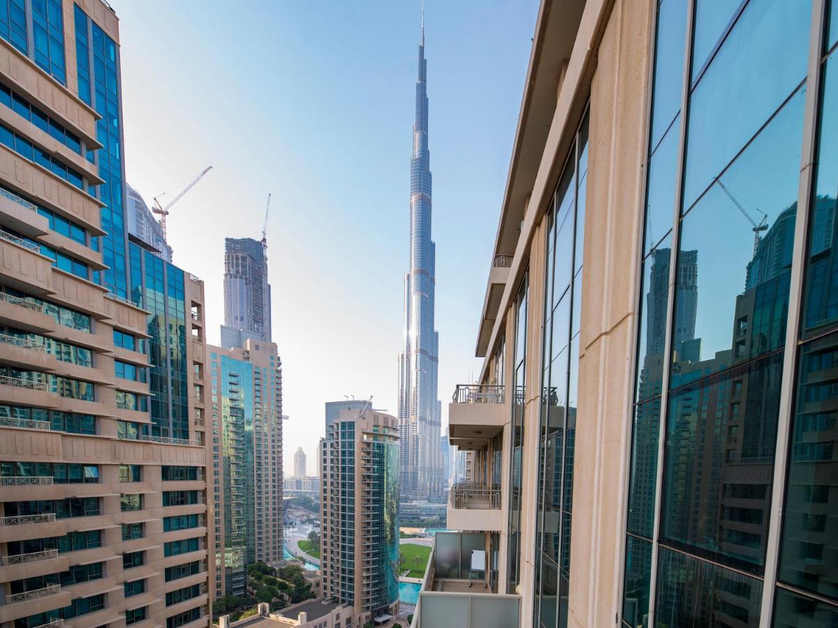 First Class 2Br With Burj Khalifa & Downtown View ดูไบ ภายนอก รูปภาพ